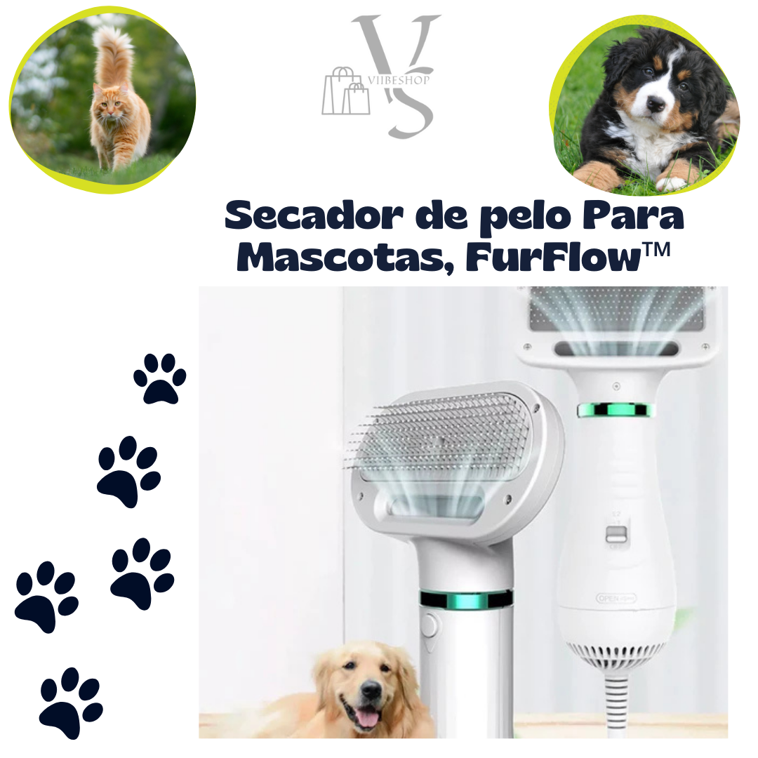 Secador de pelo Para Mascotas, FurFlow™